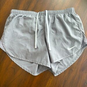 Light Grey Nike Women’s Dri-Fit Shorts